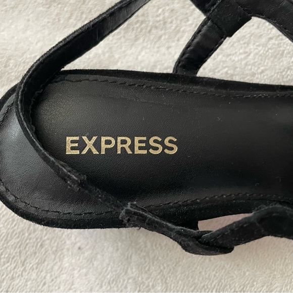 Express Cap Toe Slingback Pumps - Picture 8 of 12